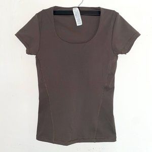 Oner Active Timeless Short Sleeve Tee in Deep Taupe